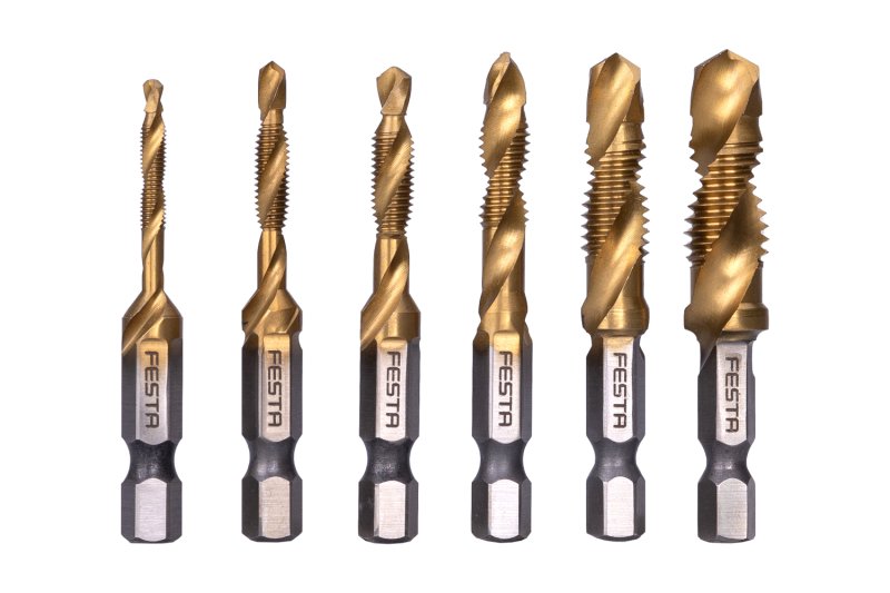 Svrdla za navoje FESTA, M3-M10, 6/1