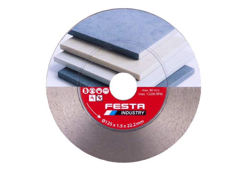 Dijamantna ploča FESTA INDUSTRY 125x1,5x22.2mm