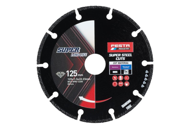 Dijamantna rezna ploča za metal 125/22 mm