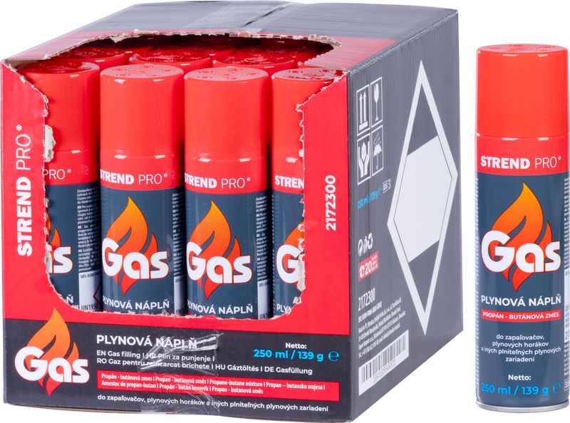 Plin za upaljače, propan-butan, 139 g, 250 ml